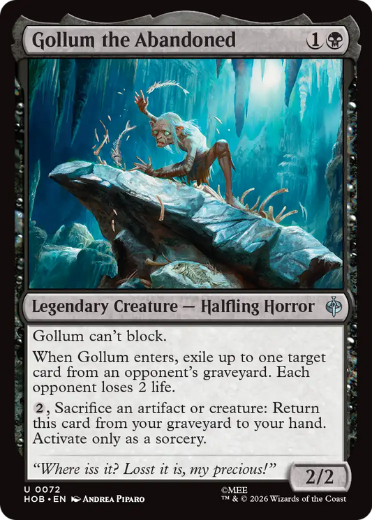 Gollum the Abandoned (72) - NM - front