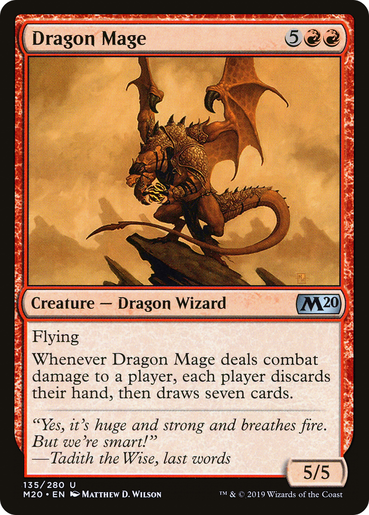 Dragon Mage (135) - LP - front
