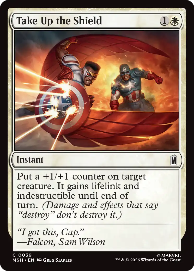 Take Up the Shield (39) - NM - front