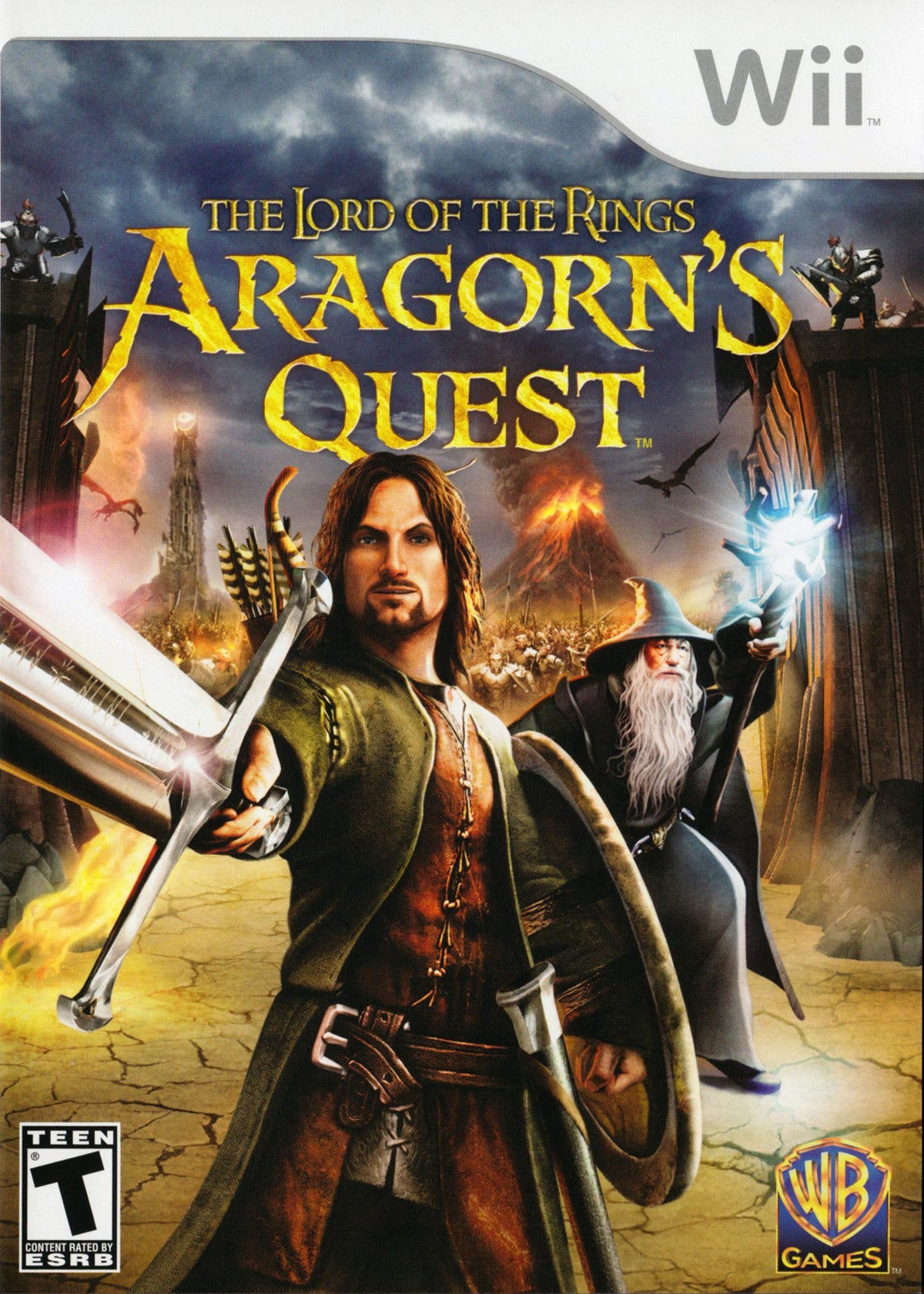 Lord of the Rings: Aragorn's Quest - front