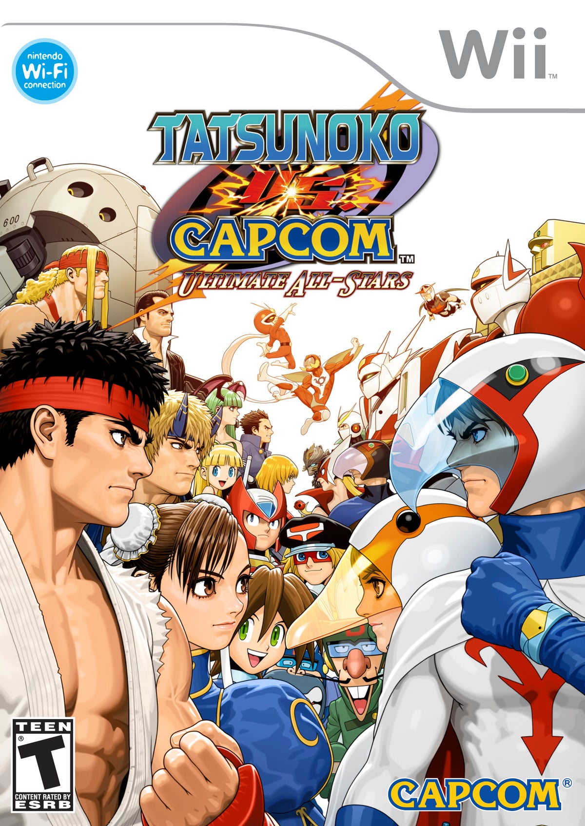 Tatsunoko vs. Capcom: Ultimate All Stars - front