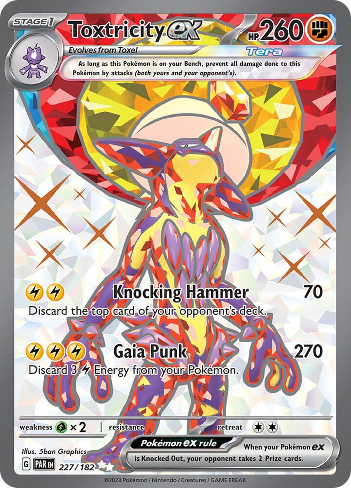 Toxtricity ex - 227/182 (Holofoil) - NM - front