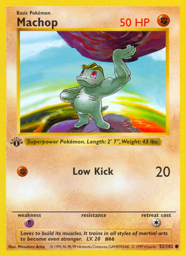 Machop - 052/102 - NM - front