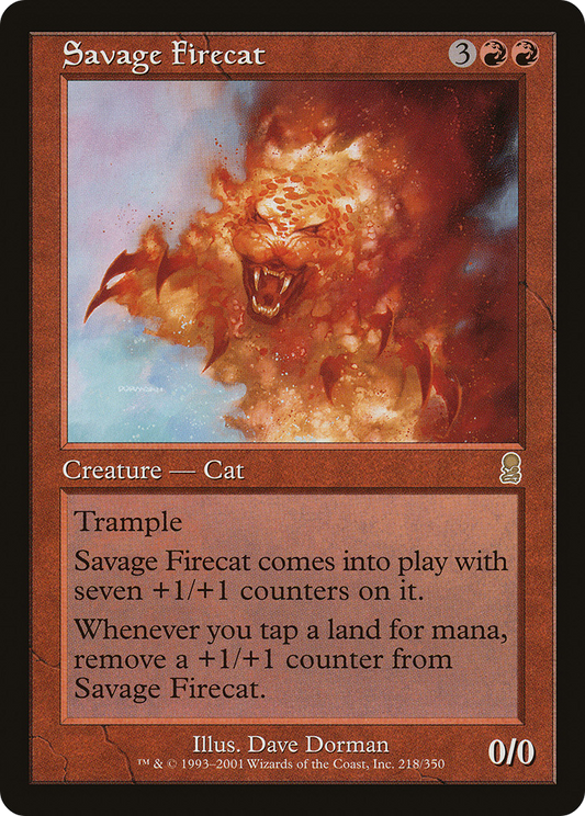 Savage Firecat (218) - LP - front
