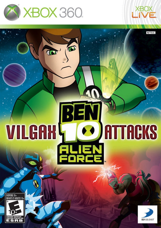 Ben 10: Alien Force: Vilgax Attacks - front