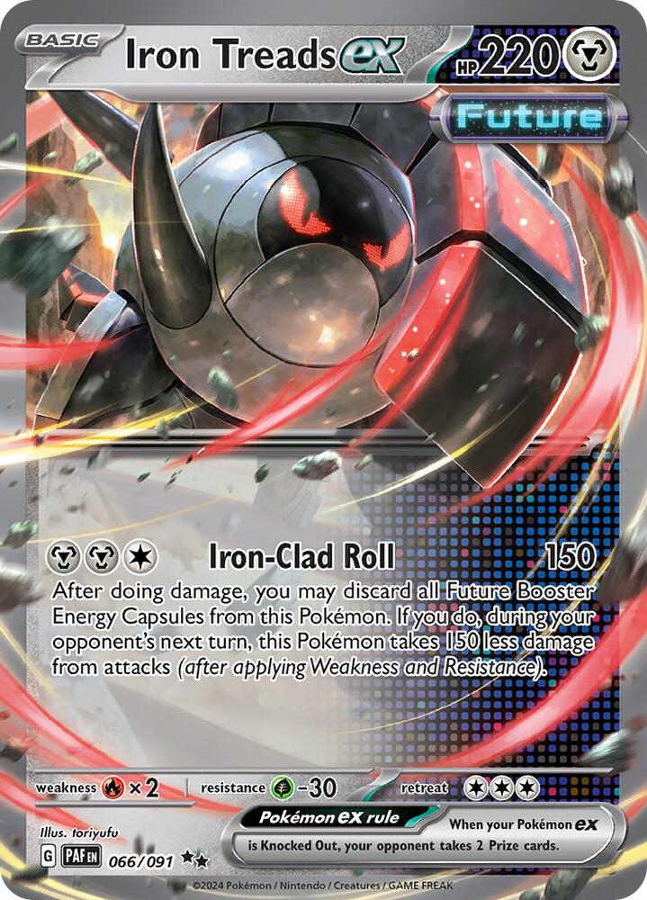 Iron Treads ex - 066/091 (Holofoil) - NM - front