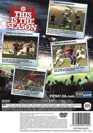 FIFA 07 - back