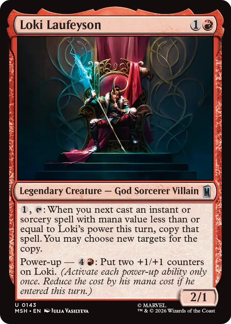 Loki Laufeyson (143) (Foil) - NM - front