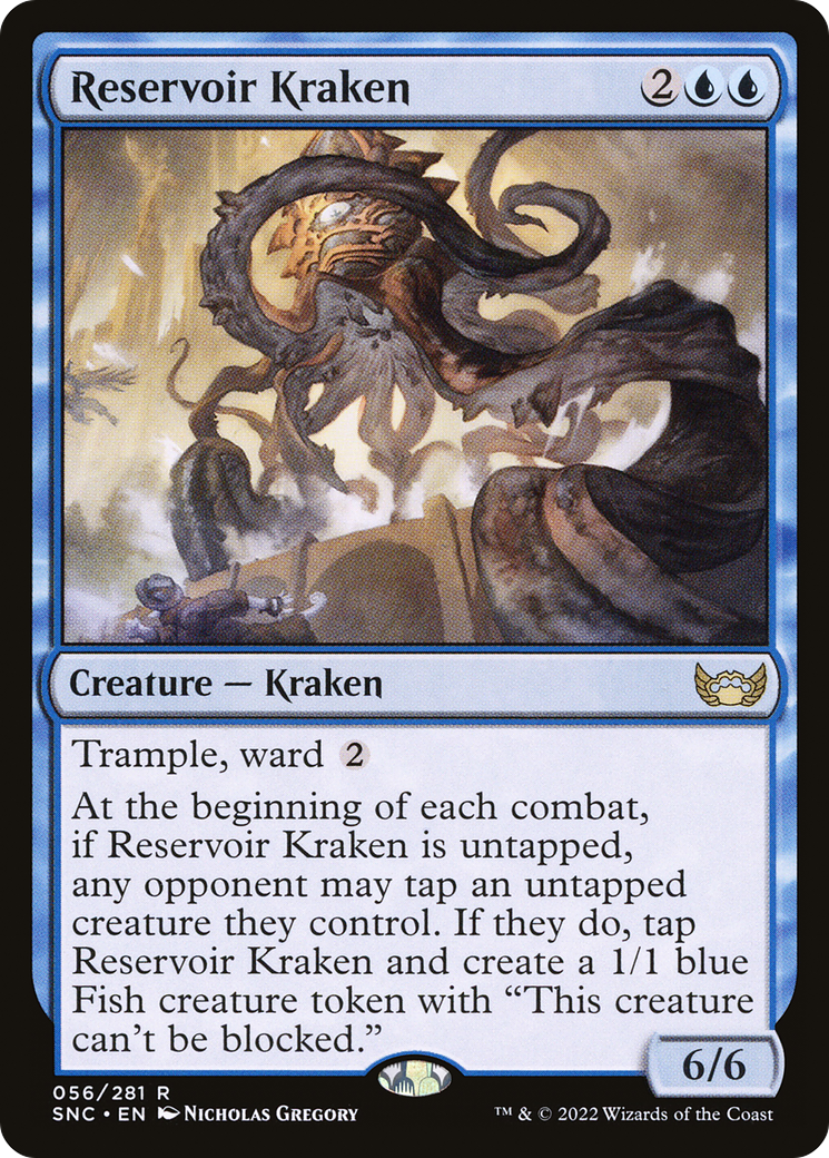 Reservoir Kraken (56) (Foil) - LP - front