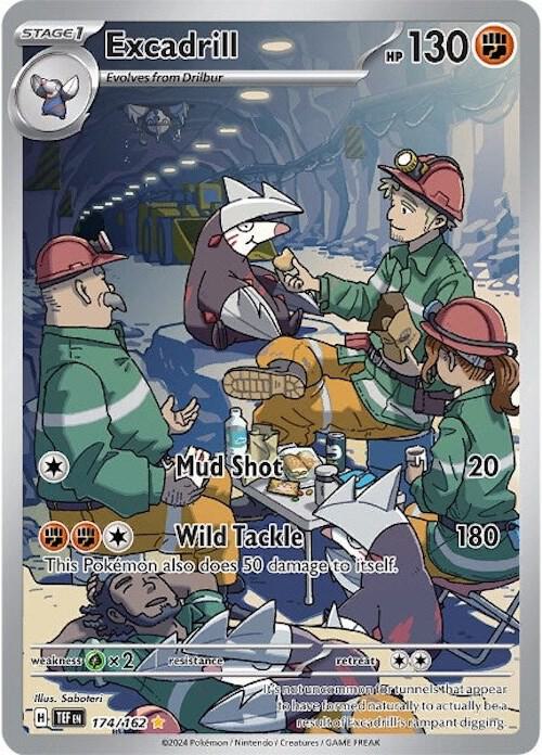 Excadrill - 174/162 (Holofoil) - NM - front