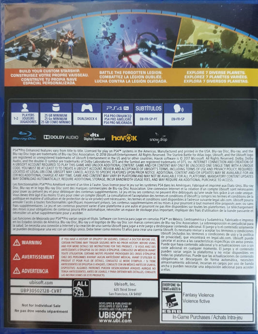 Starlink: Battle for Atlas - back