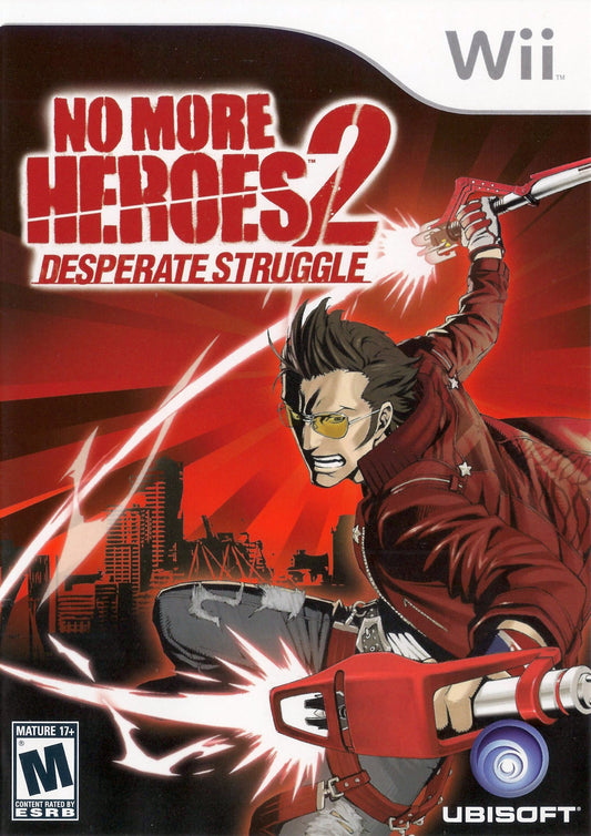 No More Heroes 2: Desperate Struggle - front
