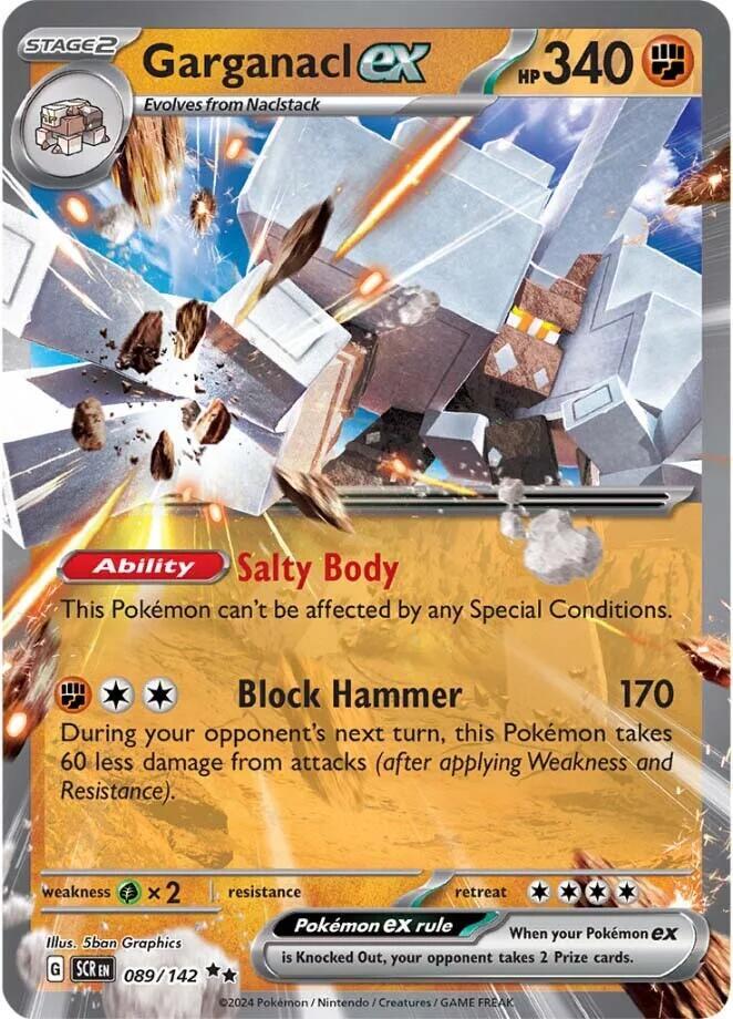 Garganacl ex - 089/142 (Holofoil) - NM - front