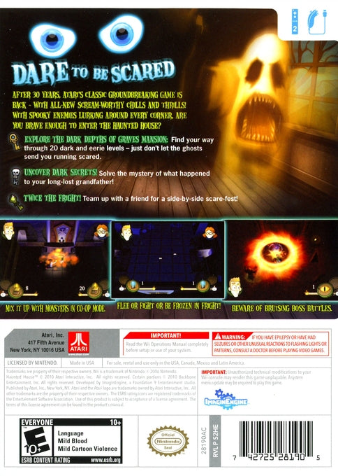 Haunted House - back
