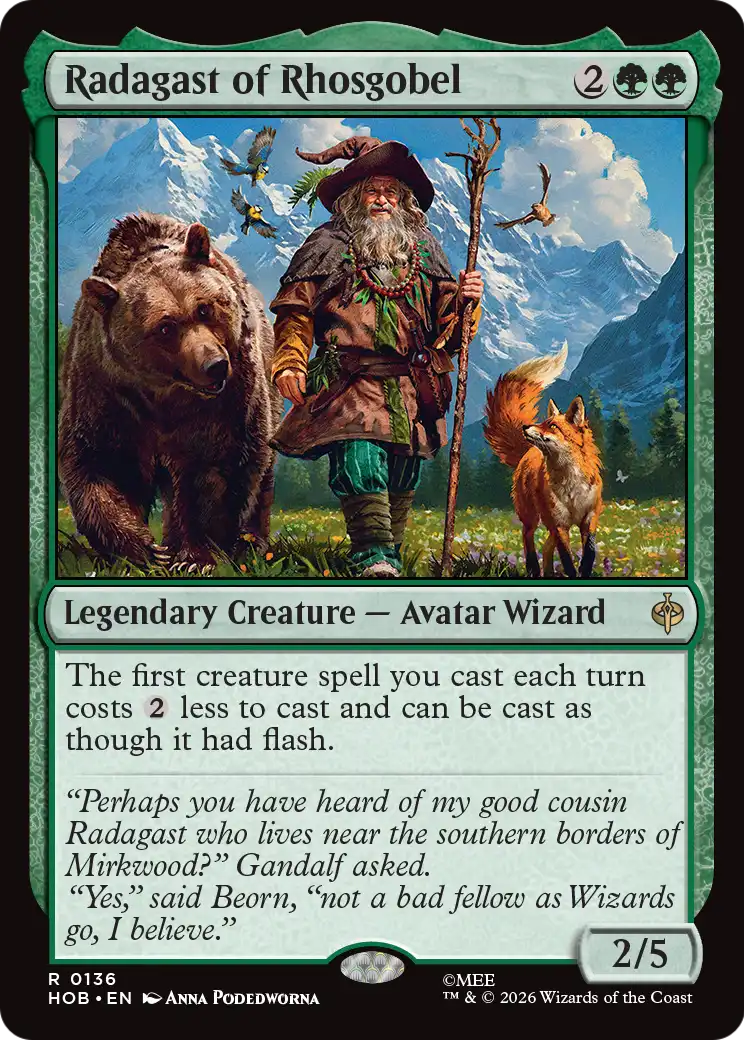 Radagast of Rhosgobel (136) - NM - front