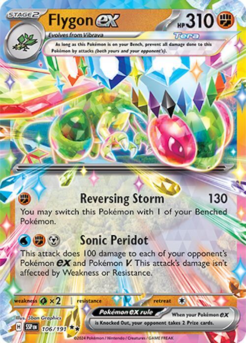 Flygon ex - 106/191 (Holofoil) - NM - front