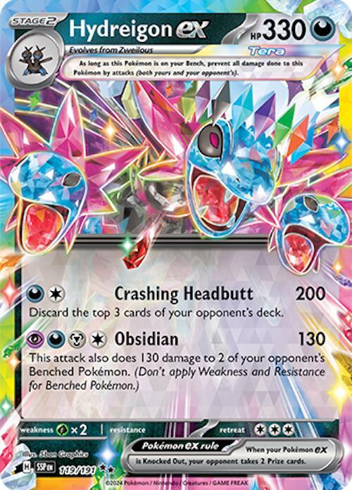 Hydreigon ex - 119/191 (Holofoil) - NM - front