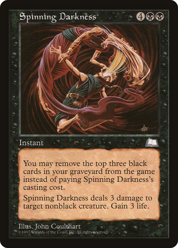 Spinning Darkness (81) - LP - front