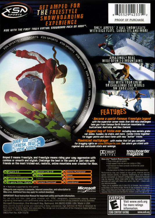 Amped 2 - back