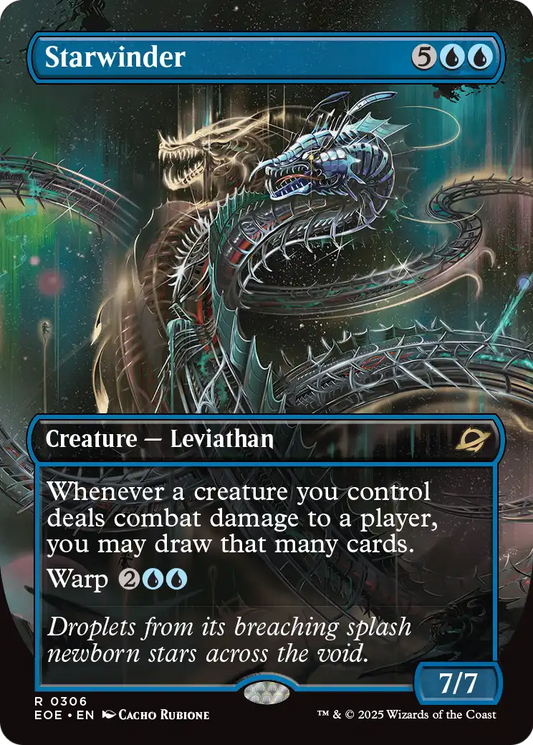 Starwinder (306) - BORDERLESS - FULL ART (Foil) - NM - front