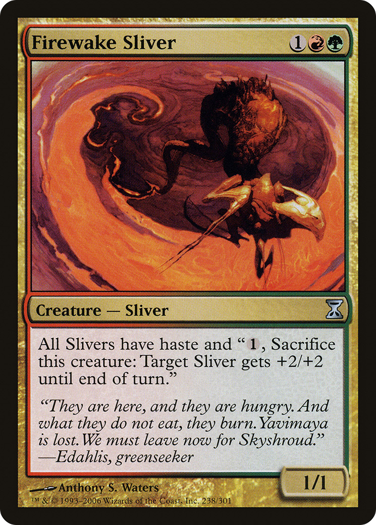 Firewake Sliver (238) - NM - front