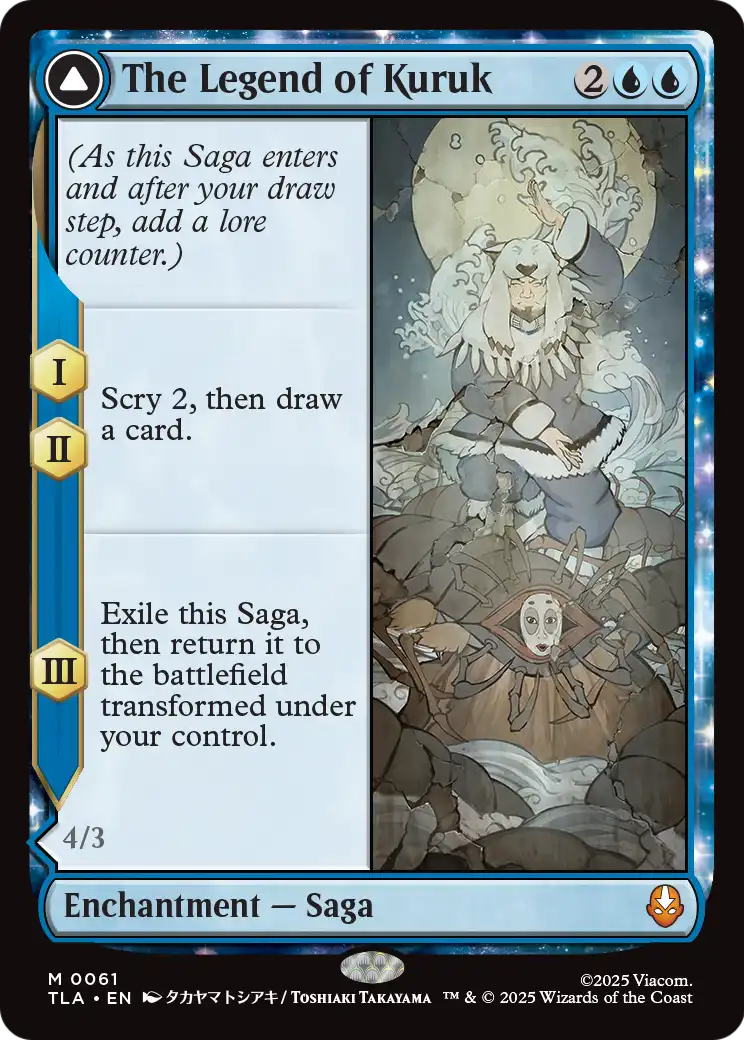 The Legend of Kuruk // Avatar Kuruk (61) - NM - front