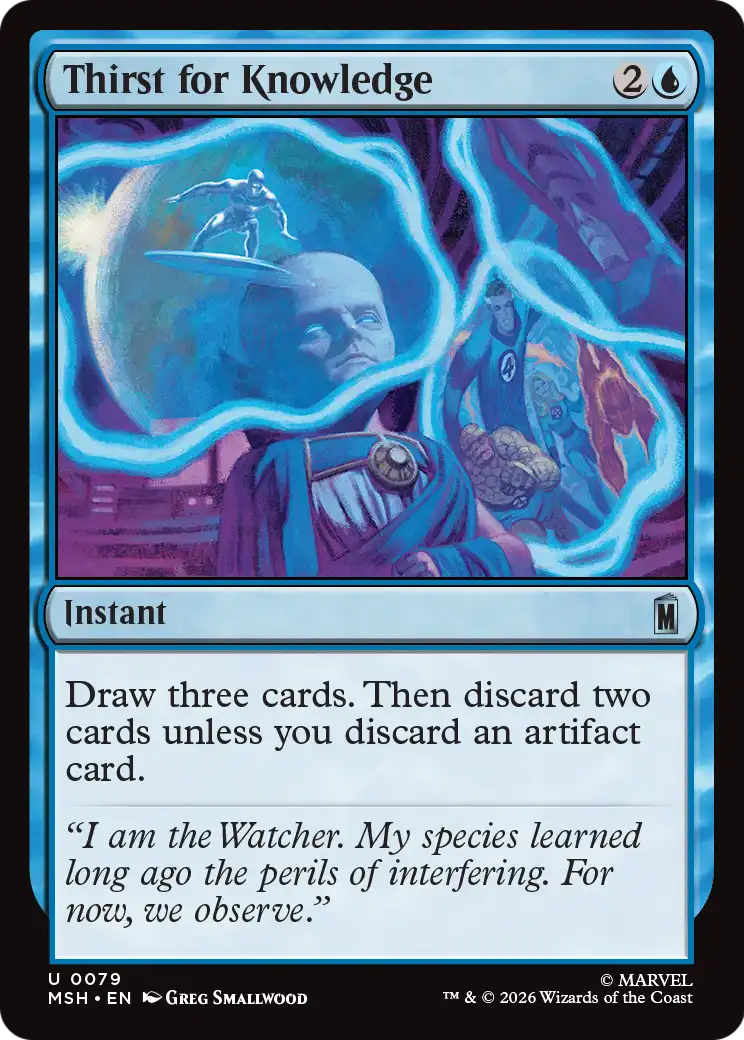 Thirst for Knowledge (79) - NM - front