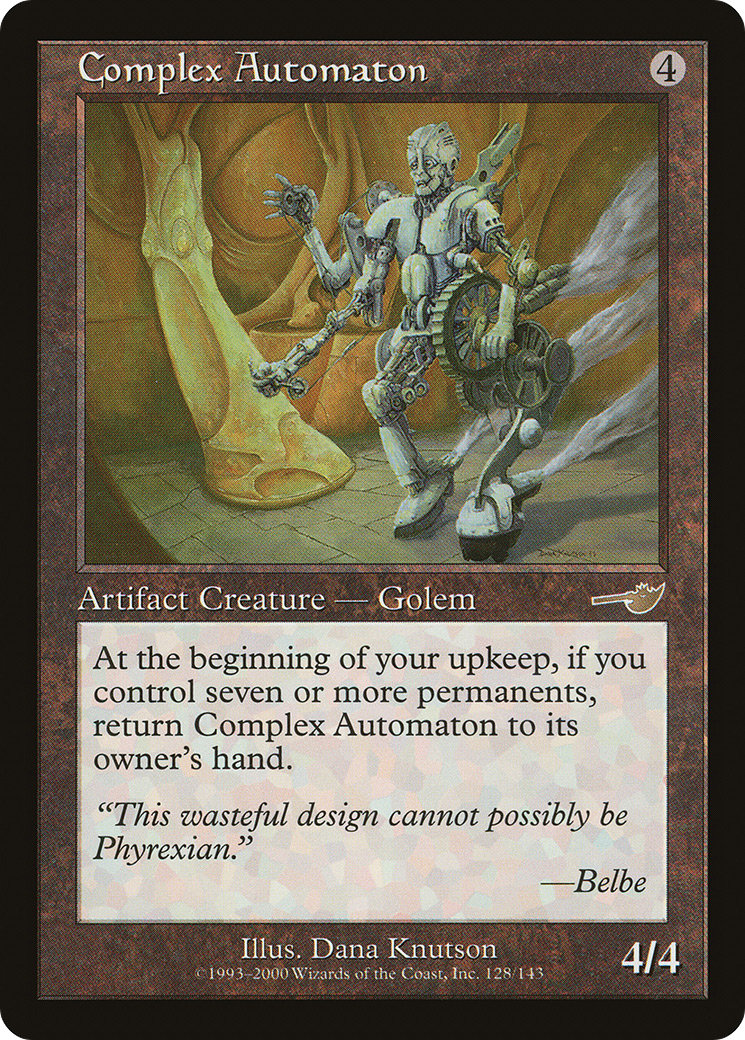 Complex Automaton (128) - LP - front