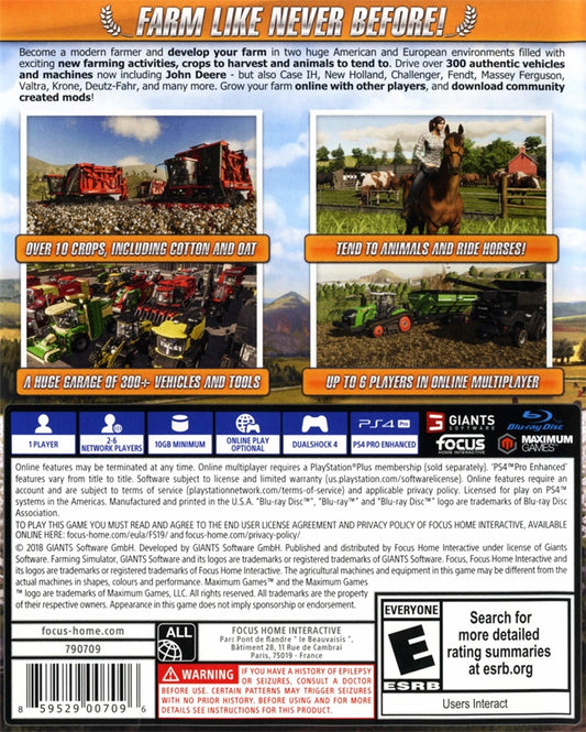 Farming Simulator 19 - back