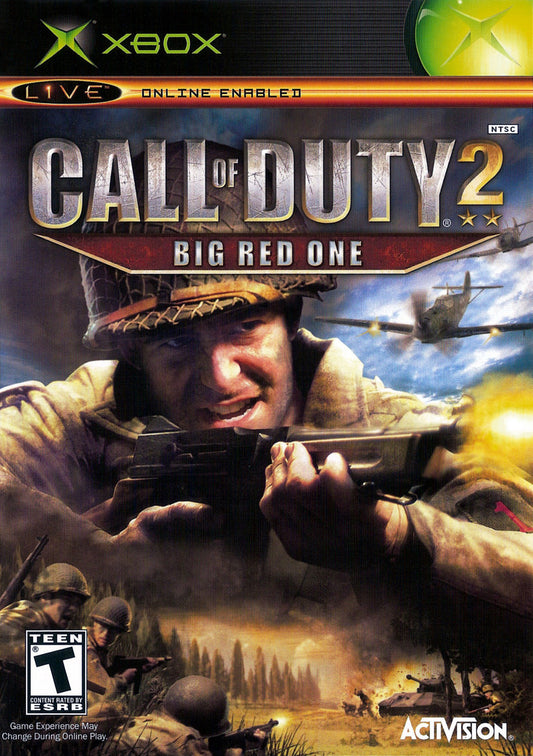 Call of Duty 2 Big Red One - front