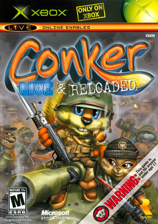 Conker Live and Reloaded - front