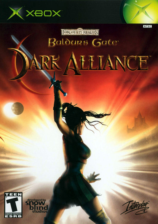 Baldur's Gate Dark Alliance - front