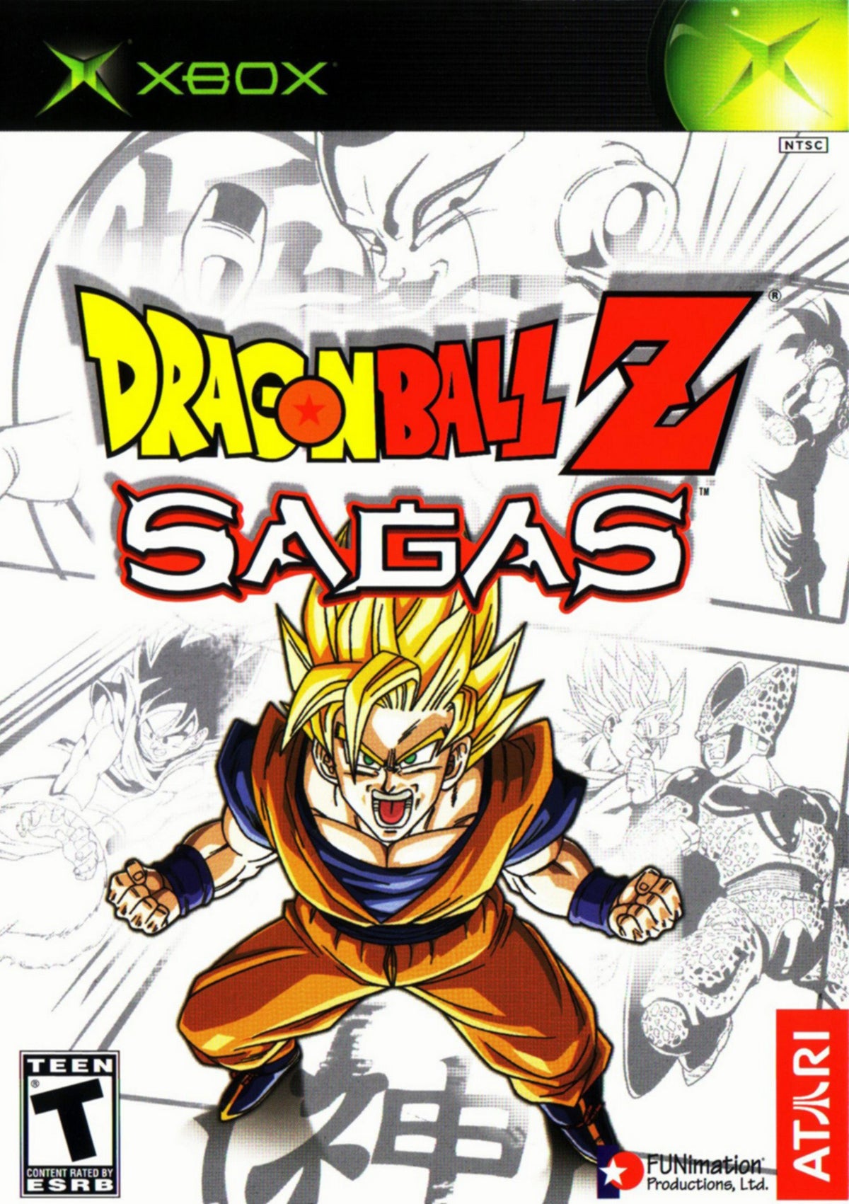 Dragon Ball Z Sagas - front
