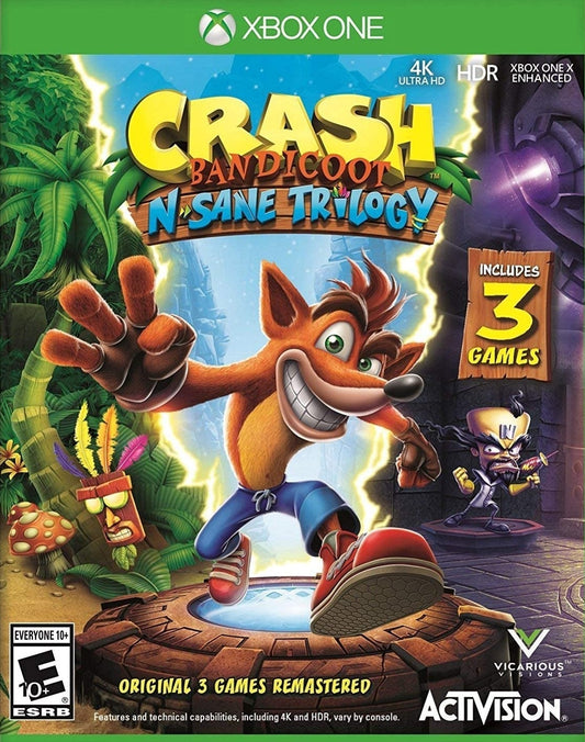 Crash Bandicoot N. Sane Trilogy - front