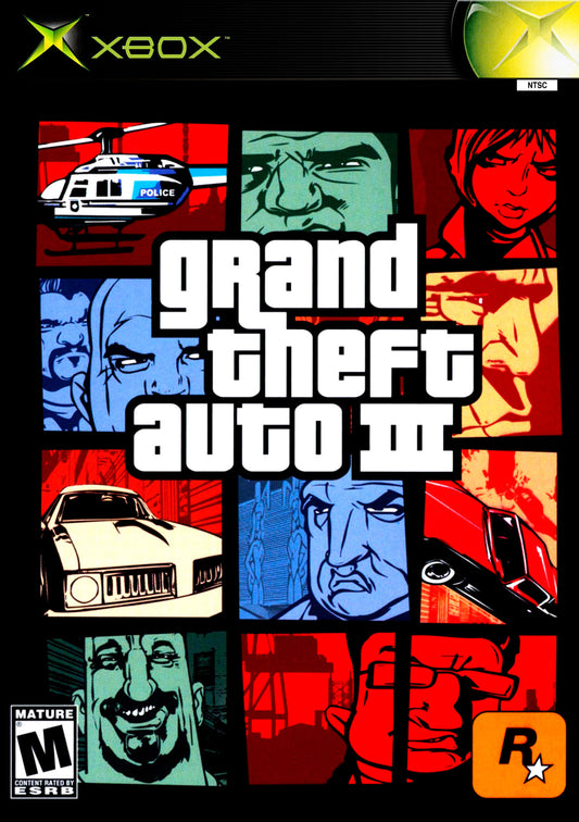 Grand Theft Auto III - front