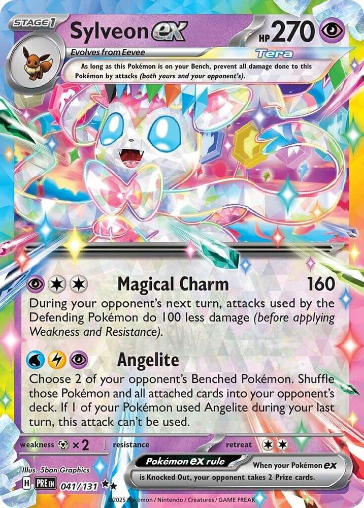 Sylveon ex - 041/131 (Holofoil) - NM - front