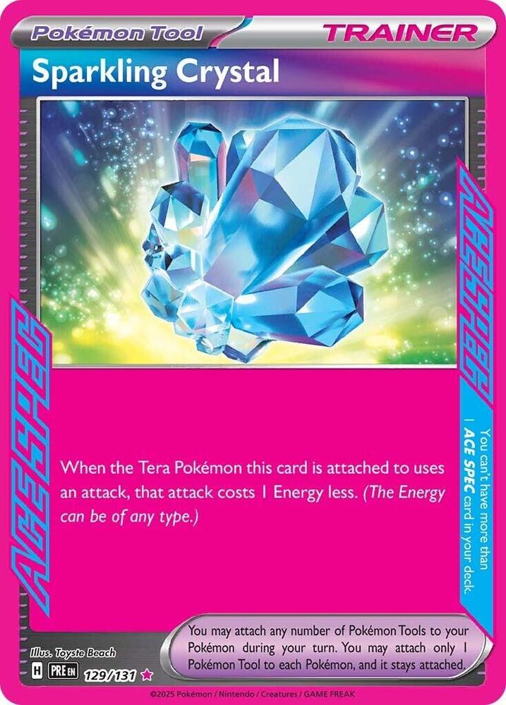 Sparkling Crystal - 129/131 (Holofoil) - NM - front