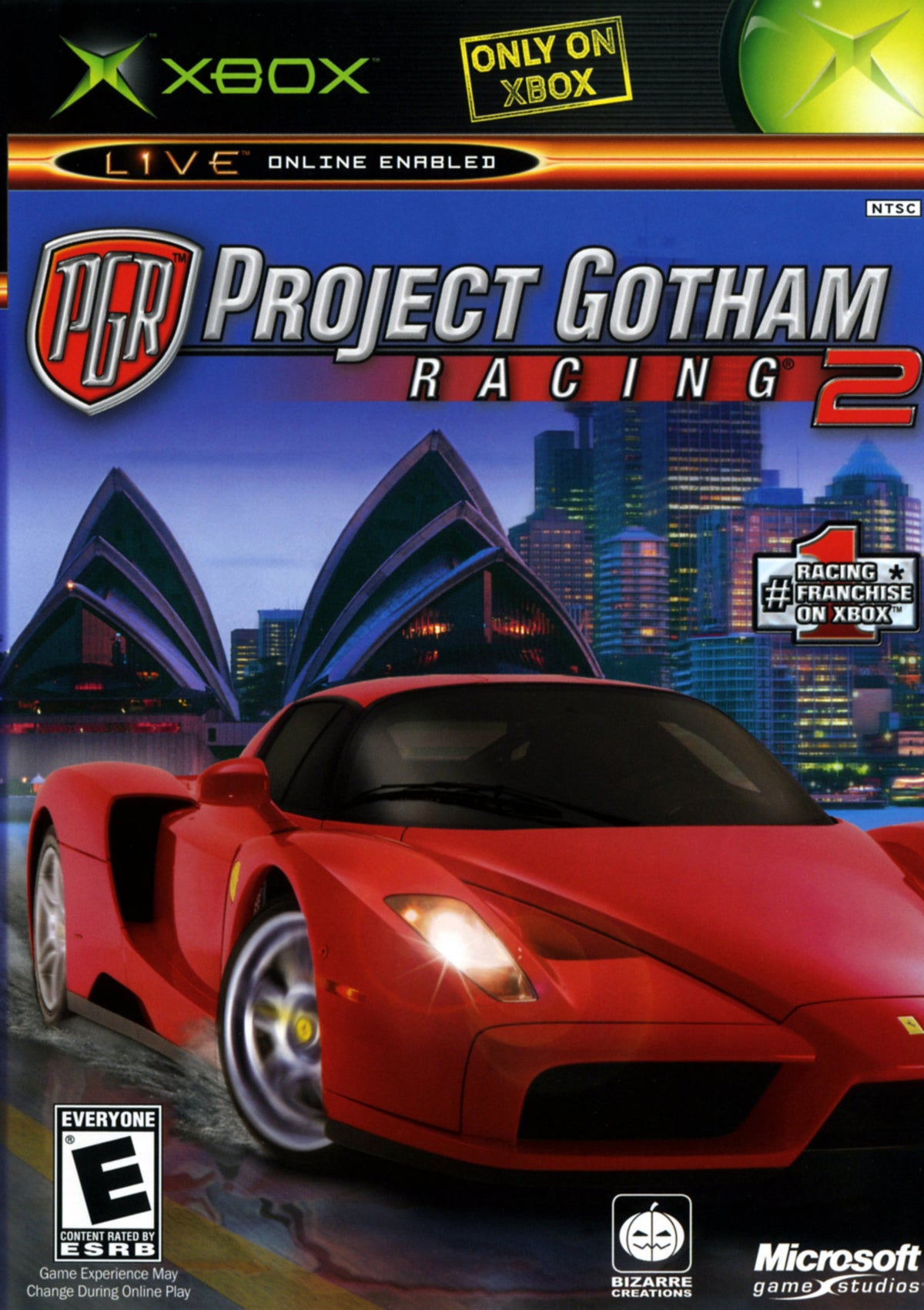 Project Gotham Racing 2 - front
