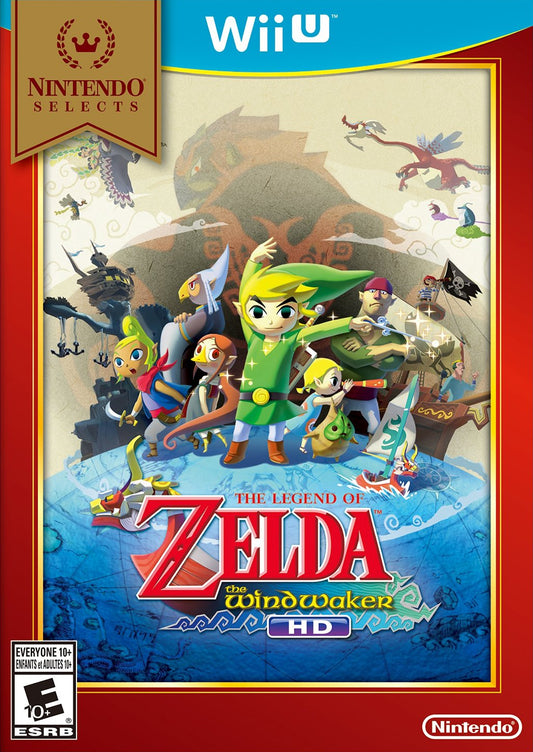 Zelda Wind Waker HD [Nintendo Selects] - front