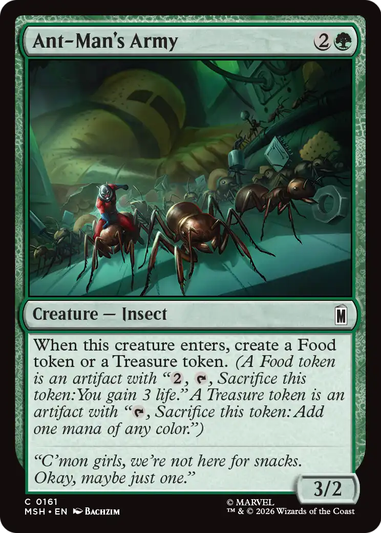 Ant-Man's Army (161) - NM - front