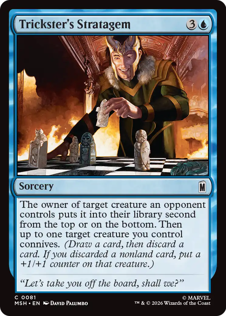 Trickster's Stratagem (81) - NM - front