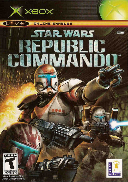 Star Wars Republic Commando - front