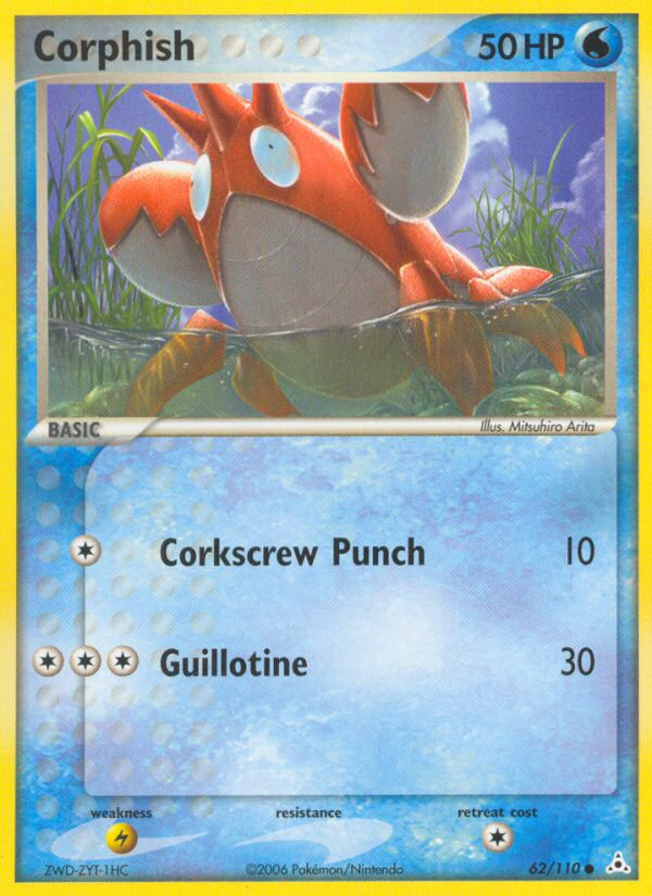 Corphish - 062/110 - LP - front