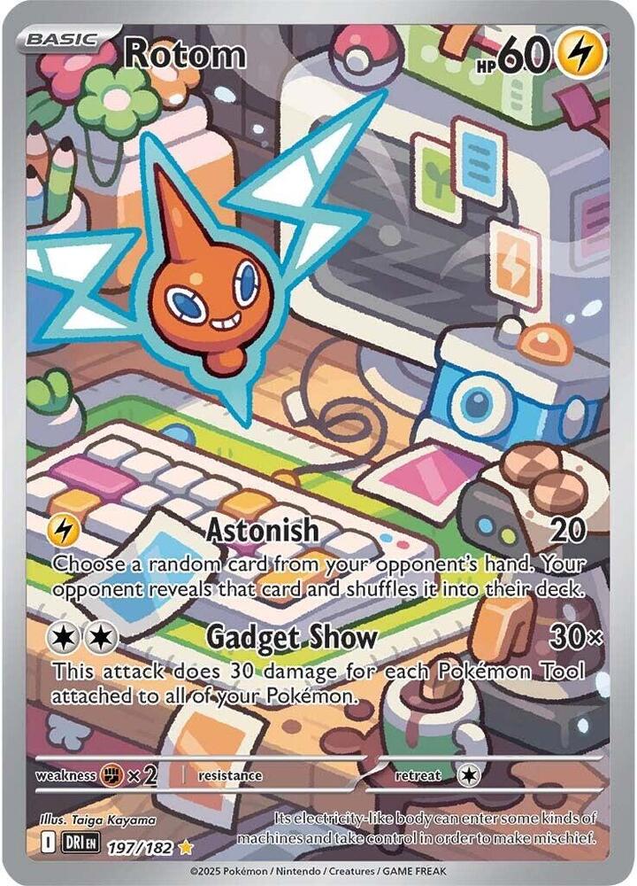 Rotom - 197/182 (Holofoil) - NM - front
