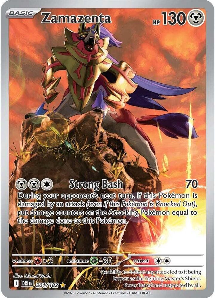 Zamazenta - 201/182 (Holofoil) - NM - front