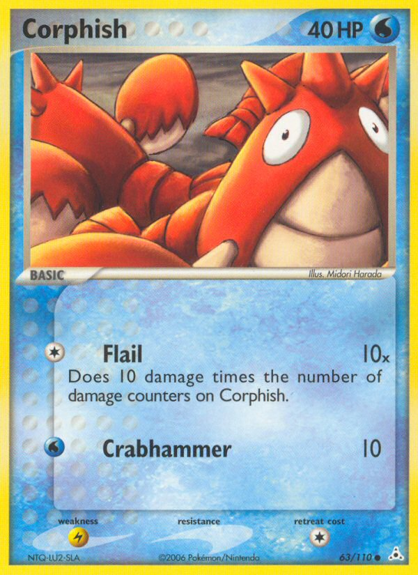 Corphish - 063/110 - LP - front