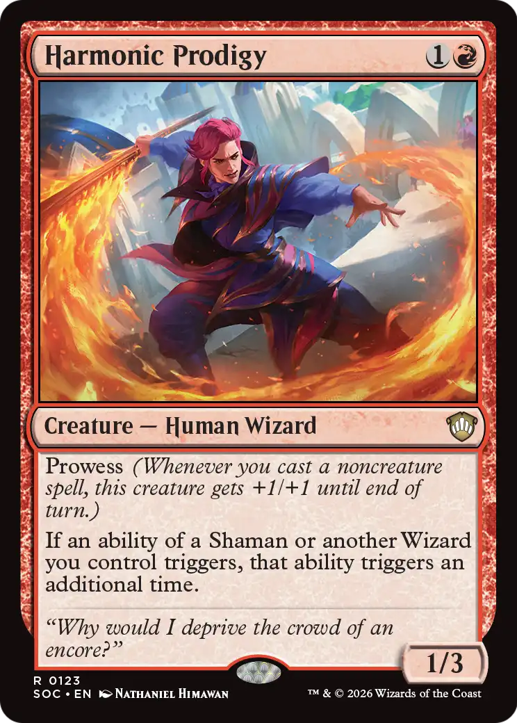 Harmonic Prodigy (123) - NM - front