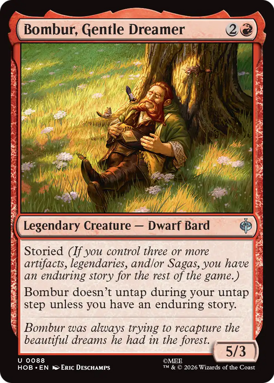 Bombur, Gentle Dreamer (88) - NM - front