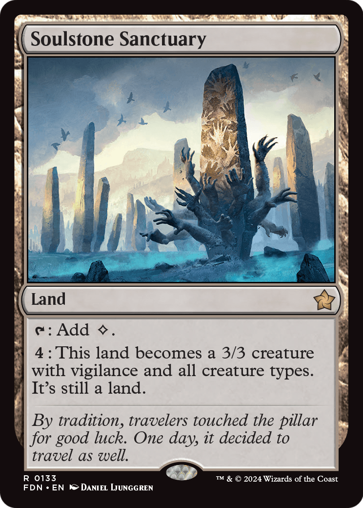 Soulstone Sanctuary (133) (Foil) - NM - front