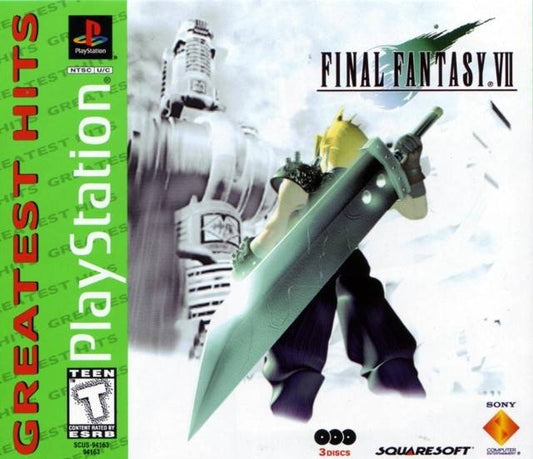 Final Fantasy VII [Greatest Hits] - front
